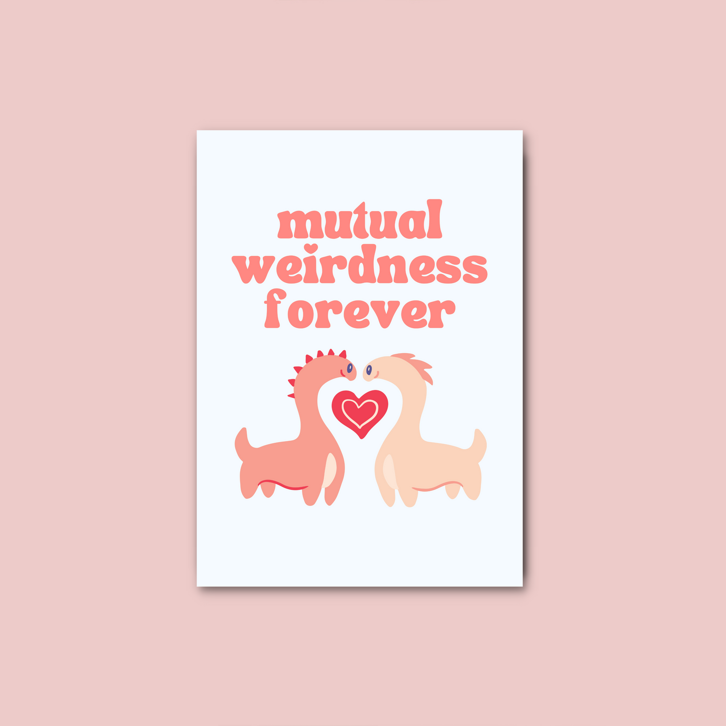 Mutual Weirdness Card