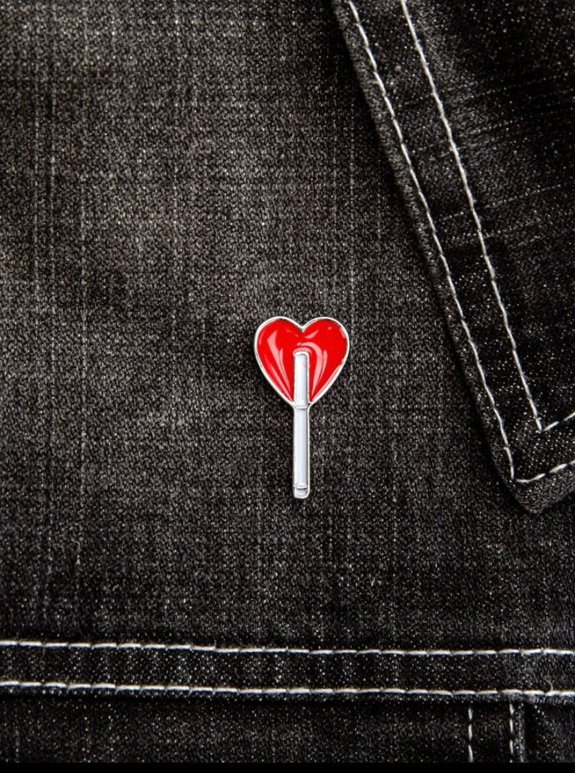Heart Lolli Pin