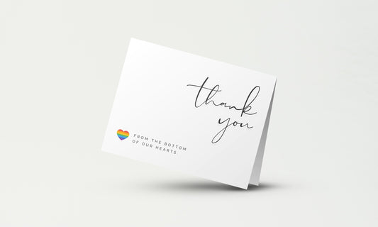 Love is Love Thank You Card