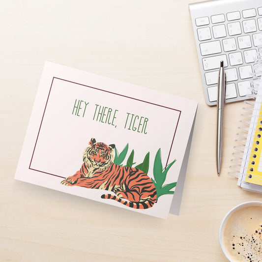 Hey There, Tiger Note Card Set